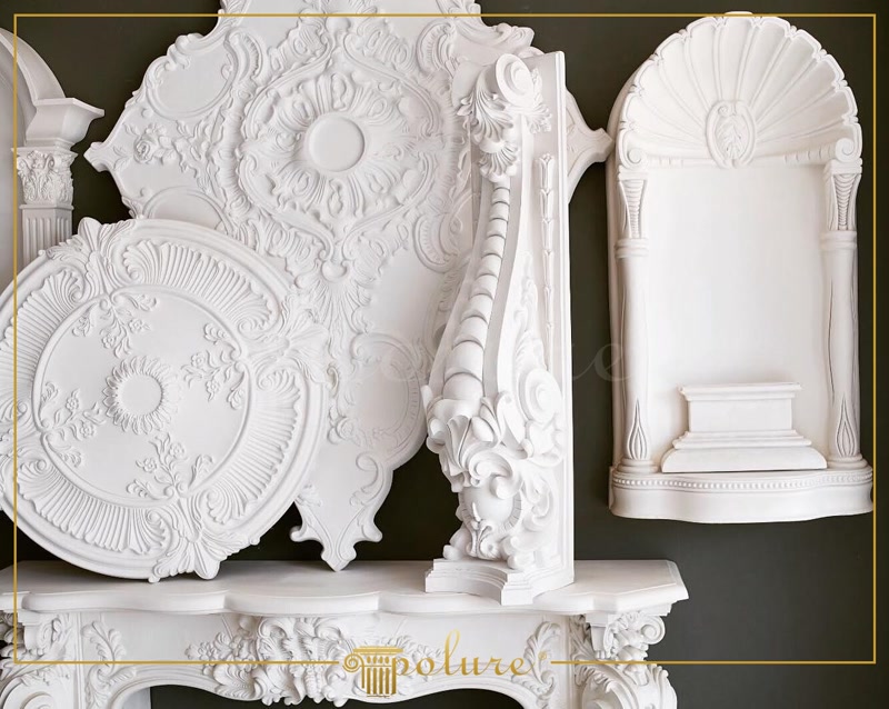 Expunere de rozete și console decorative din poliuretan