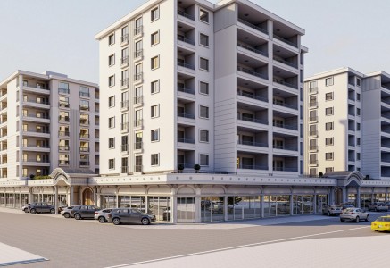Modern ve Klasik Sentezi Ticari Alan Dış Cephe Tasarımı