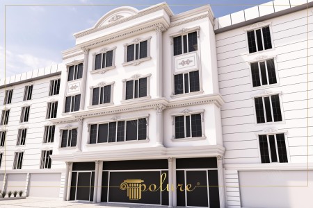 Neoklasik Villa Dış Cephe Tasarımında Poliüretan Zarafeti