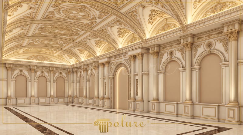 Elemente Decorative din Poliuretan pentru Saloane de Nunta