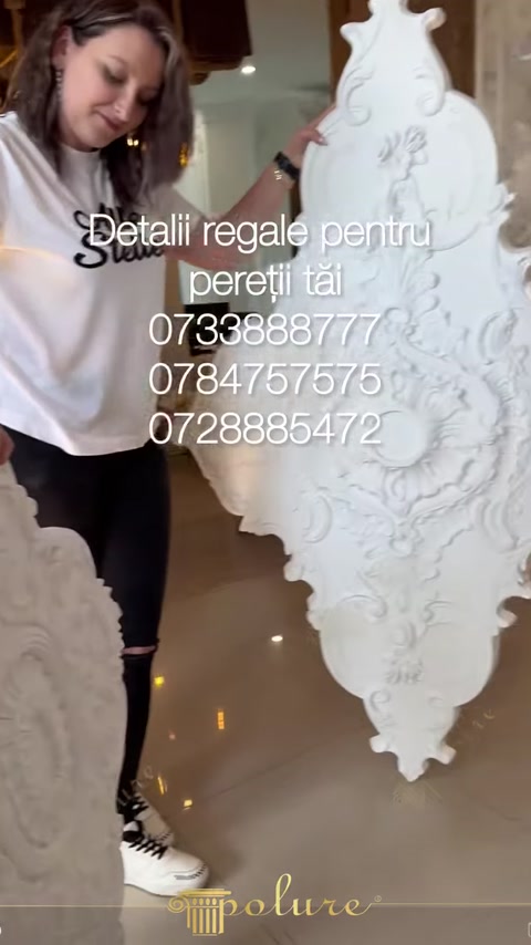 Modele de rozete din poliuretan Polure pentru tavane elegante