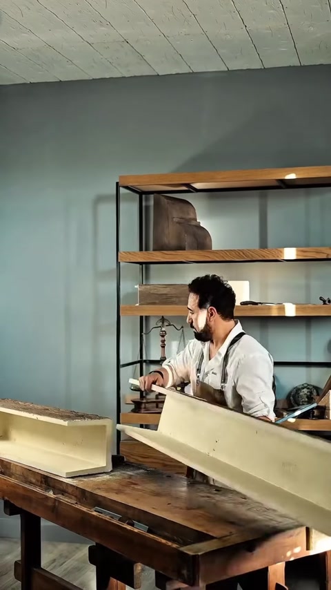 Prelucrarea controlată a profilului cu un instrument electric manual.