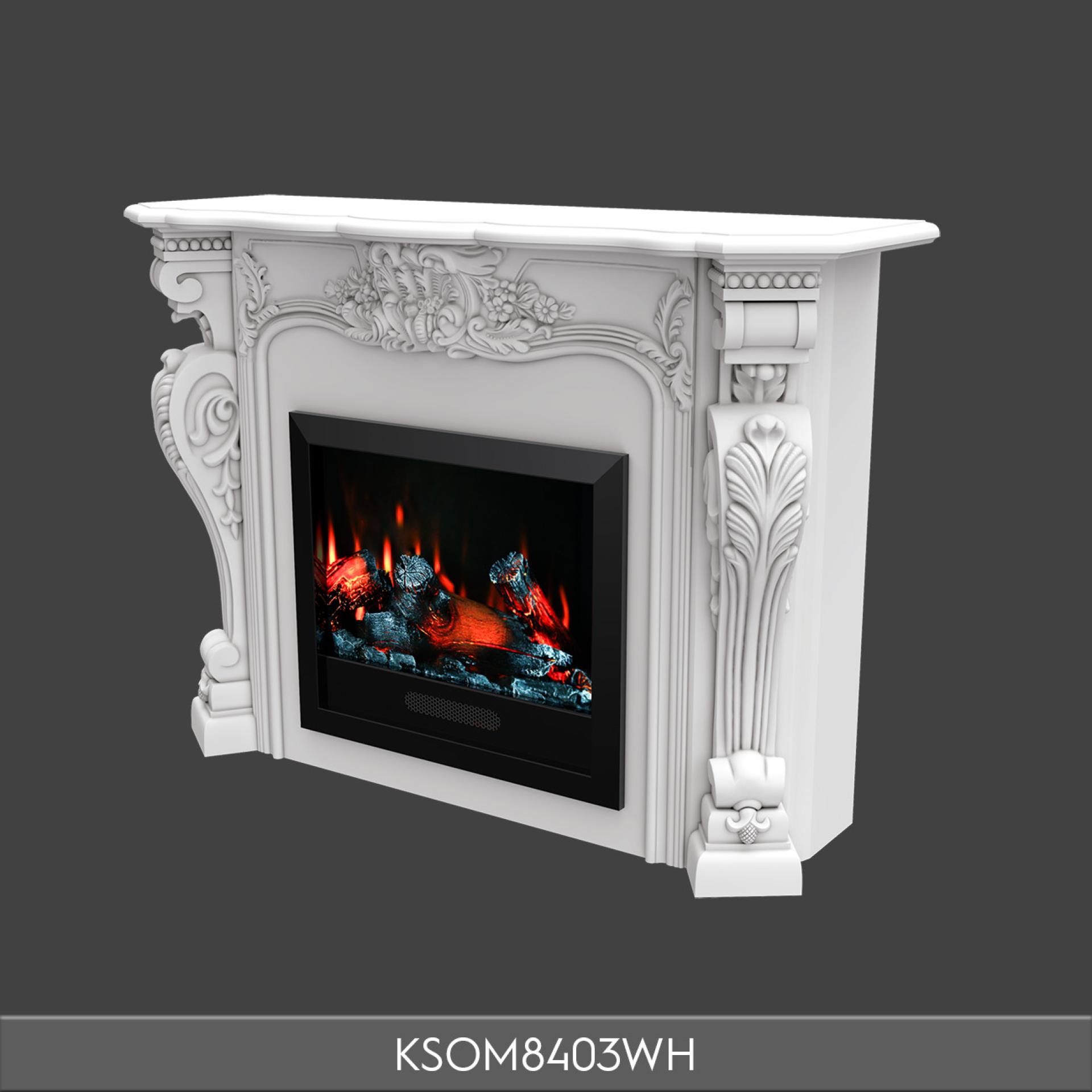 Cadru de Șemineu din Poliüretan pentru Decor Interior
