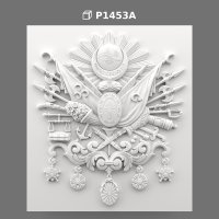 Panou Decorativ de Perete din Poliuretan cu Stemă Istorică