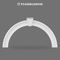 Arcadă Decorativă Semicirculară din Poliüretan pentru Pasaje