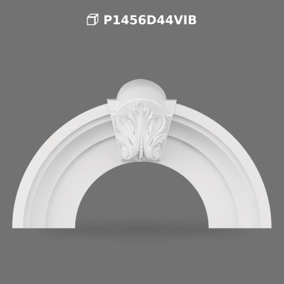 Arcadă Decorativă Rotundă din Poliuretan