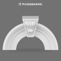 Arcadă Decorativă din Poliuretan cu Cheie de Boltă