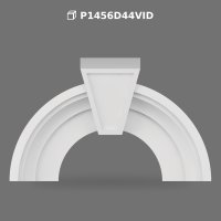Arcadă Semicirculară din Poliuretan pentru Decor Portal
