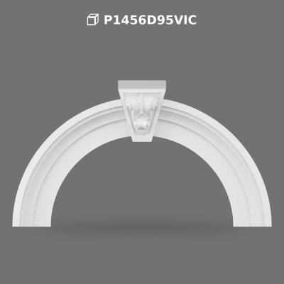 Arcada Decorativa din Poliuretan pentru Usi si Ferestre