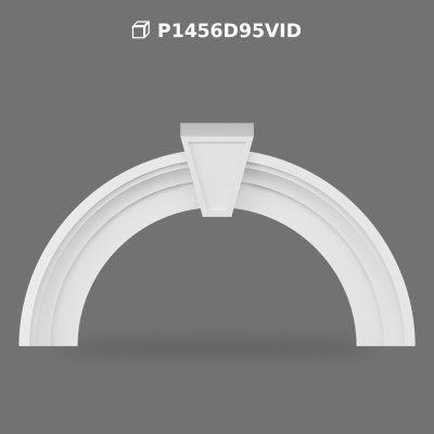 Arcadă Decorativă din Poliuretan pentru Uși și Ferestre