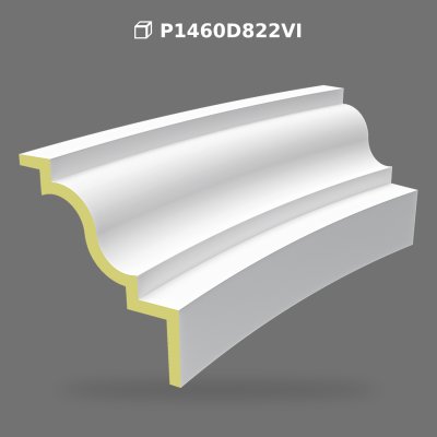 Arcadă Rotundă din Poliuretan pentru Decorarea Fațadelor