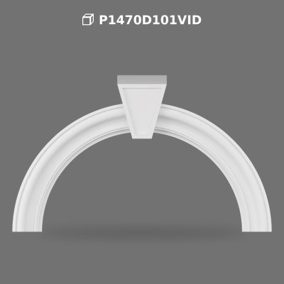Arc de Boltă Rotund din Poliuretan P1470D101VID