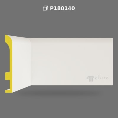 Plintă din Poliuretan Rigid de Înaltă Densitate P180140