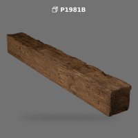 Grindă Decorativă din Poliuretan cu Aspect de Lemn Rustic