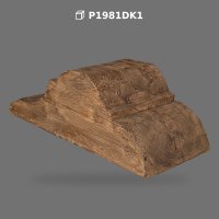 Console Decorative din Poliuretan cu Aspect de Lemn Rustic