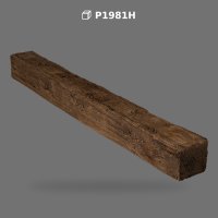 Grindă Decorativă din Poliuretan cu Aspect de Lemn Rustic