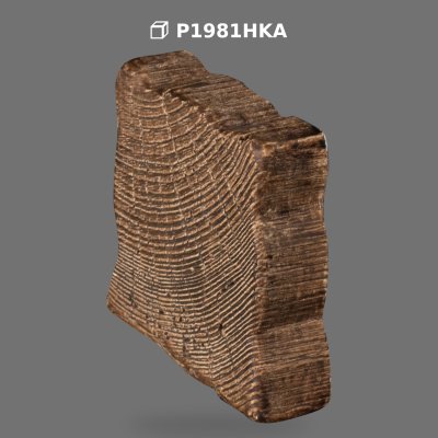 Capăt de Grindă din Poliuretan cu Textură de Lemn Rustic