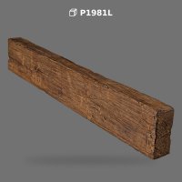 Grindă Decorativă din Poliüretan cu Aspect de Lemn Rustic