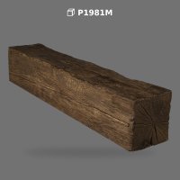 Grindă Decorativă din Poliuretan cu Aspect de Lemn
