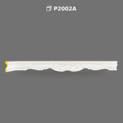 Brâu Decorativ din Poliuretan cu Model Reliefat P2002A