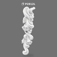 Ornament Decorativ Floral din Poliuretan pentru Perete și Mobilă
