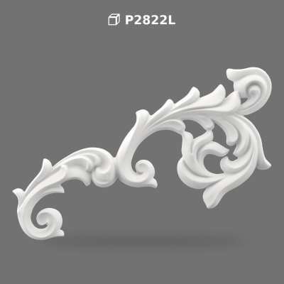 Ornament Decorativ din Poliuretan pentru Perete și Mobilier