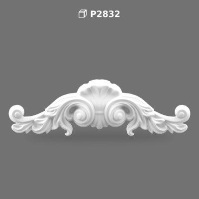 Fronton Decorativ din Poliuretan pentru Ancadramente Clasice