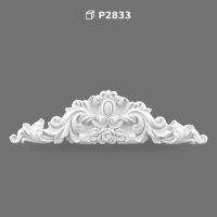 Fronton Decorativ Poliuretan P2833 pentru Uși și Ferestre