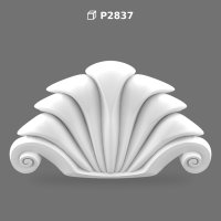 Fronton Decorativ din Poliuretan P2837 pentru Usi si Ferestre