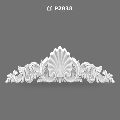 Fronton Decorativ din Poliuretan P2838