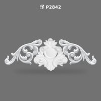 Fronton Decorativ Poliuretan P2842 pentru Uși și Ferestre