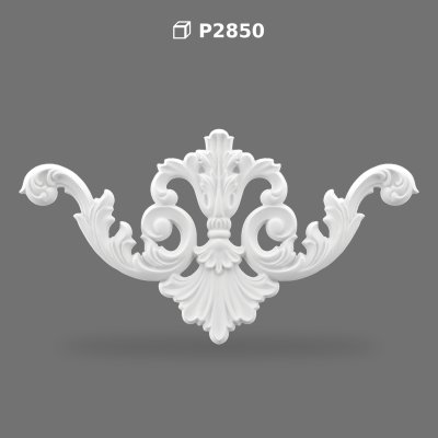 Ornament Decorativ din Poliuretan P2850 pentru Perete si Mobilier