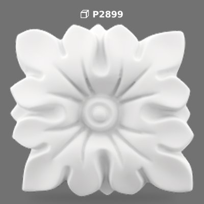Rozetă Decorativă Din Poliuretan Pentru Perete Și Mobilă