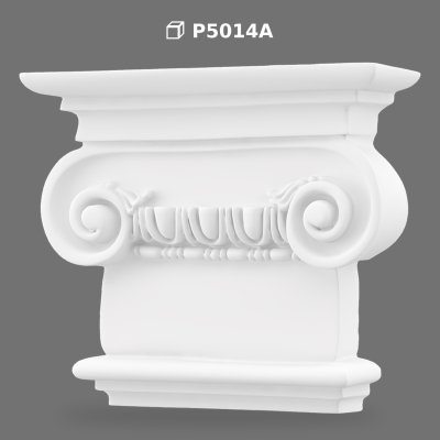 Capitel Pilastru din Poliuretan pentru Decoratiuni Clasice