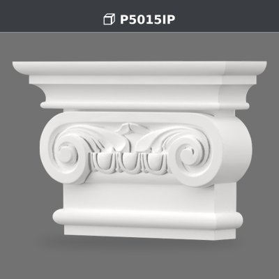 Capitel de Pilastru din Poliuretan Model Clasic Ionic