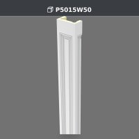 Produs decorativ din poliuretan, pilastru 8x15x240 cm – P5015W50