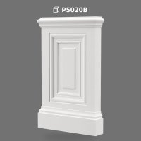 Bază de Pilastru din Poliuretan pentru Decor Perete