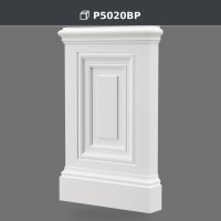 Bază de Pilastru din Poliuretan pentru Decor Perete