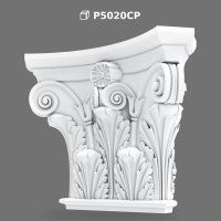 Capitel de Pilastru Decorativ din Poliuretan pentru Perete