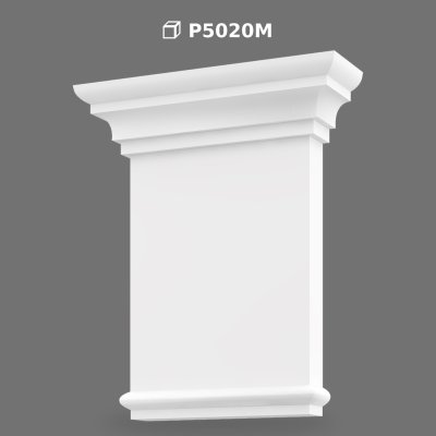 Capitel de Pilastru din Poliuretan pentru Coloane Plate