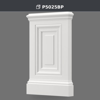 Bază de Pilastru din Poliuretan pentru Coloane Decorative
