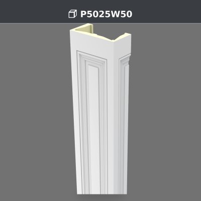 P5025W50 Produs decorativ din poliuretan Pilastru 13x25x240 cm, fotografie produs