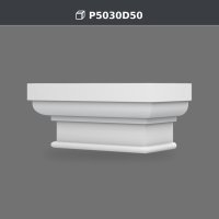 Capitel pentru pilastru 21x42x19 cm, produs decorativ din poliuretan
