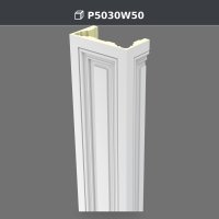 Pilastru decorativ din poliuretan 15x30x240 cm pentru coloane – P5030W50