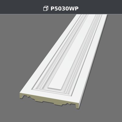 Pilastru Decorativ din Poliuretan pentru Delimitare Pereti