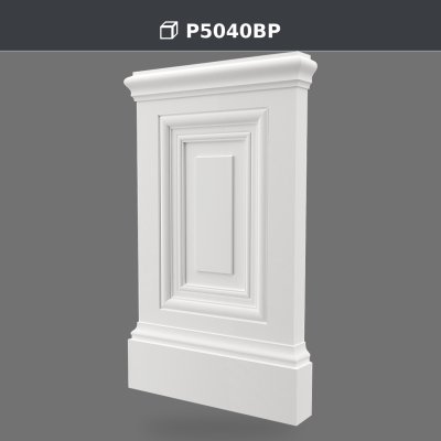 Baza Decorativa de Pilastru din Poliuretan pentru Coloane
