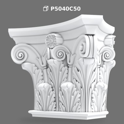 Capitel de Pilastru din Poliuretan pentru Coloane Decorative
