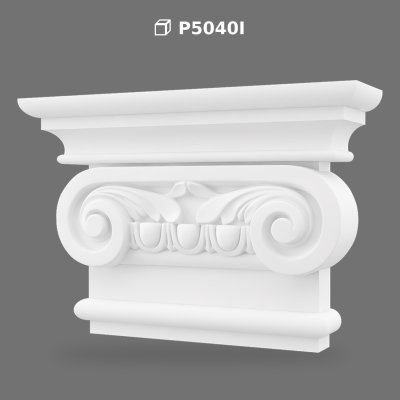 Capitoliu Pilastru din Poliuretan pentru Coloane Decorative