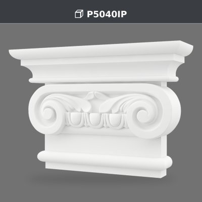 Capitel Pilastru din Poliuretan pentru Coloane Decorative