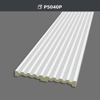 Pilastru Canelat din Poliuretan Model P5040P pentru Perete